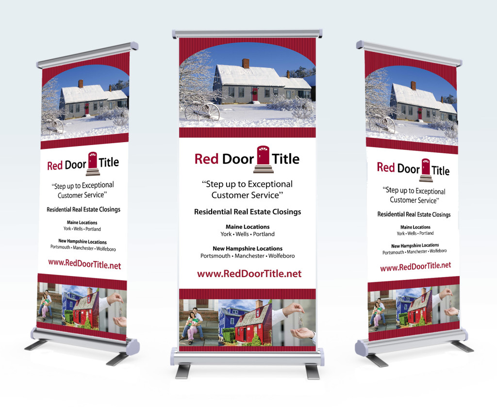 Red Door | Retractable Banner Stands