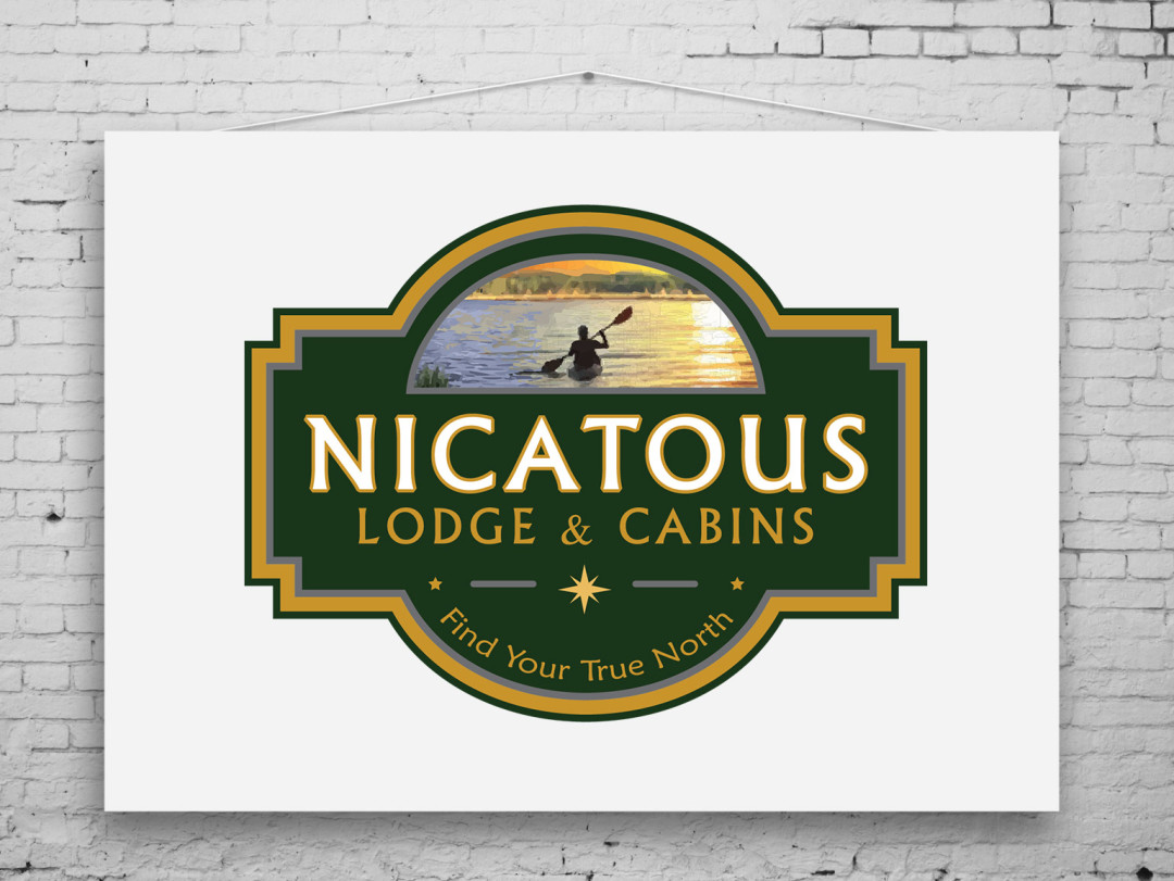 Nicatous Lodge | Small Business Branding & Brochure